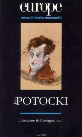 Couverture du produit · Revue europe nø 863 : jean potocki