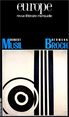 Couverture du produit · Robert Musil - Hermann Broch, numéro 741-742