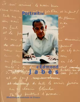 Couverture du produit · Portrait (s) d'Edmond Jabès