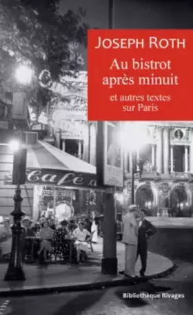 Couverture du produit · Au bistrot après minuit