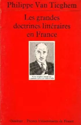 Couverture du produit · Les Grandes doctrines littéraires en France : De la Pléiade au surréalisme