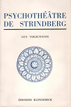 Couverture du produit · Psychothéâtre de Strindberg : Un auteur en quête de métamorphose