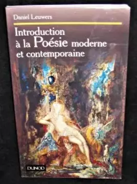 Couverture du produit · Introduction à la poésie moderne et contemporaine
