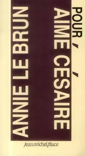 Couverture du produit · Pour Aimé Césaire