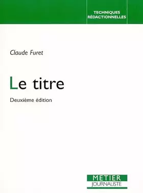 Couverture du produit · Le titre