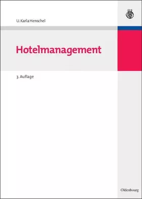 Couverture du produit · Hotelmanagement