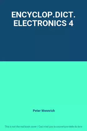 Couverture du produit · ENCYCLOP.DICT. ELECTRONICS 4
