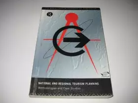 Couverture du produit · National and Regional Tourism Planning: Methodologies and Case Studies (World Tourism Organization)