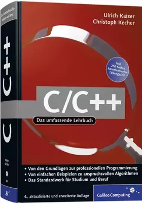 Couverture du produit · C/C++: Von den Grundlagen zur professionellen Programmierung, m. CD-ROM