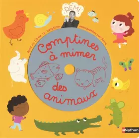 Couverture du produit · Comptine a mimer des animaux - Nathan