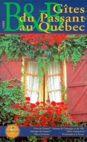 Couverture du produit · Gîtes du passant au Québec, 1999