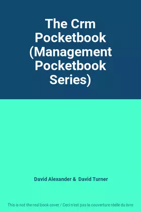 Couverture du produit · The Crm Pocketbook (Management Pocketbook Series)