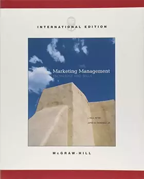 Couverture du produit · Marketing Management: Knowledge and Skills