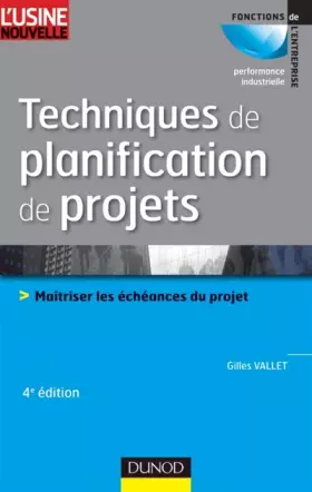 Couverture du produit · Techniques de planification de projets - 4ème édition