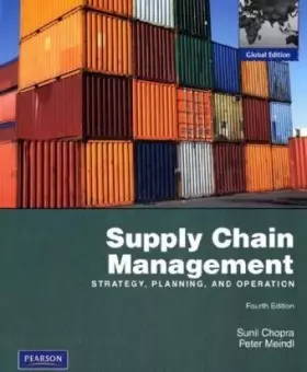 Couverture du produit · Supply Chain Management: Global Edition