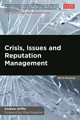 Couverture du produit · Crisis, Issues and Reputation Management (PR In Practice)