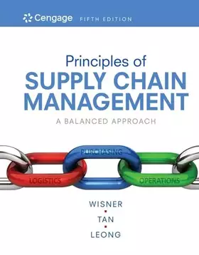 Couverture du produit · Principles of Supply Chain Management: A Balanced Approach