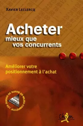 Couverture du produit · Acheter mieux que vos concurrents