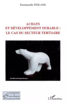 Couverture du produit · Achats et développement durable: le cas du secteur tertiaire