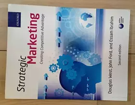 Couverture du produit · Strategic Marketing: Creating Competitive Advantage