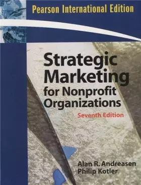 Couverture du produit · Strategic Marketing for Non-Profit Organizations: International Edition