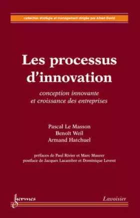 Couverture du produit · Les processus d'innovation : Conception innovante et croissance des entreprises