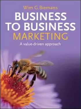 Couverture du produit · Business to Business Marketing: A Value-Driven Approach