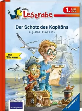 Couverture du produit · Der Schatz des Kapitäns - Leserabe 1. Klasse - Erstlesebuch für Kinder ab 6 Jahren