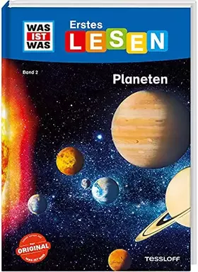 Couverture du produit · WAS IST WAS Erstes Lesen Band 2. Planeten: Welche Planeten gibt es in unserem Sonnensystem? Wie ist das Weltall aufgebaut? Und