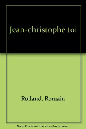 Couverture du produit · Jean-Christophe, tome 1