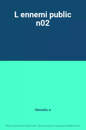 Couverture du produit · L ennemi public n02