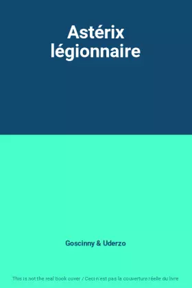Couverture du produit · Astérix légionnaire