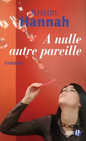 Couverture du produit · A nulle autre pareille