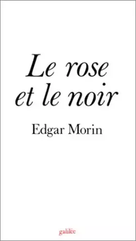 Couverture du produit · Le Rose et le noir
