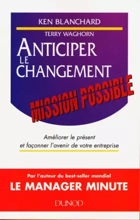 Couverture du produit · Anticiper le changement : Mission possible