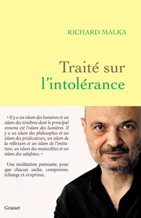 Couverture du produit · Traité sur l'intolérance