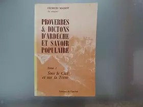 Couverture du produit · Proverbes & dictons d'Ardèche et savoir populaire