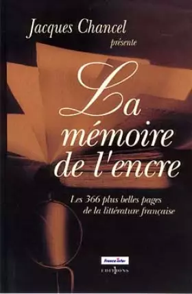 Couverture du produit · La Mémoire de l'encre