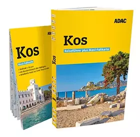 Couverture du produit · ADAC Reiseführer plus Kos: Mit Maxi-Faltkarte und praktischer Spiralbindung