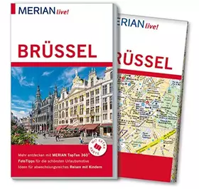 Couverture du produit · MERIAN live! Reiseführer Brüssel: Mit Extra-Karte zum Herausnehmen