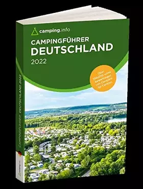 Couverture du produit · camping.info Campingführer Deutschland 2022