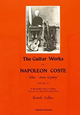 Couverture du produit · The guitar works of Napol eon Coste