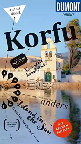 Couverture du produit · DuMont direkt Reiseführer Korfu: Mit großem Faltplan