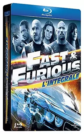 Couverture du produit · Fast and Furious-L'intégrale 5 Films [Pack Collector boîtier SteelBook]