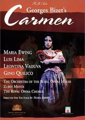 Couverture du produit · Georges Bizet - Carmen / Nuria Espert · Zubin Mehta - M. Ewing · L. Lima · L. Vaduva - ROH Covent Garden [Import USA Zone 1]