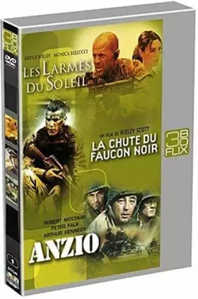 Couverture du produit · Les larmes du soleil / La chute du faucon noir / Anzio - Coffret Flixbox 3 DVD