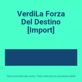 Couverture du produit · VerdiLa Forza Del Destino [Import]