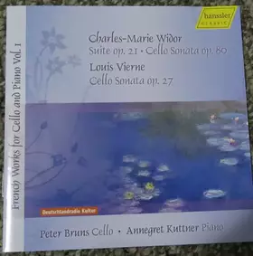 Couverture du produit · Widor - Vierne French Works For Cello And Piano Vol. 1