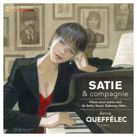 Couverture du produit · Satie & Compagnie - Pièces Pour Piano Seul de Satie, Ravel, Debussy, Hahn...