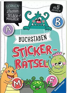 Couverture du produit · Buchstaben-Sticker-Rätsel ab 5 Jahren (Lernen Lachen Selbermachen)